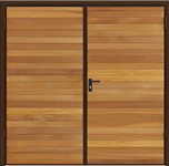Timber Panel: Horizontal Cedar